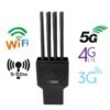 large battery handheld 8 band cell phone gps wifi signal jammer 1