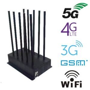 10band escritorio 3g 4g 5g wifi gps gsm señal jammer 1