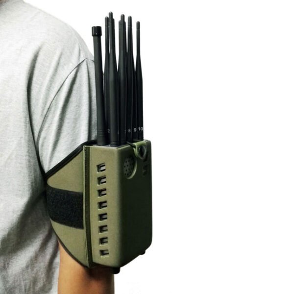 10high power antenna portable gsm 3g 4g gps wi fi cell phone jammer 4