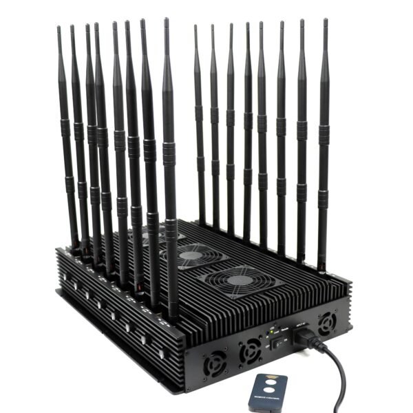 16 antennas full band jammer wifi gps lojack phone uhf vhf 1