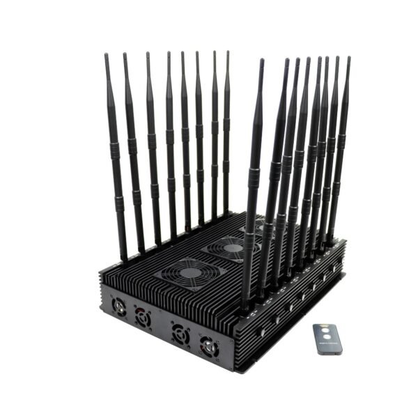 16 antenas banda completa jammer wifi gps lojack teléfono uhf vhf 2