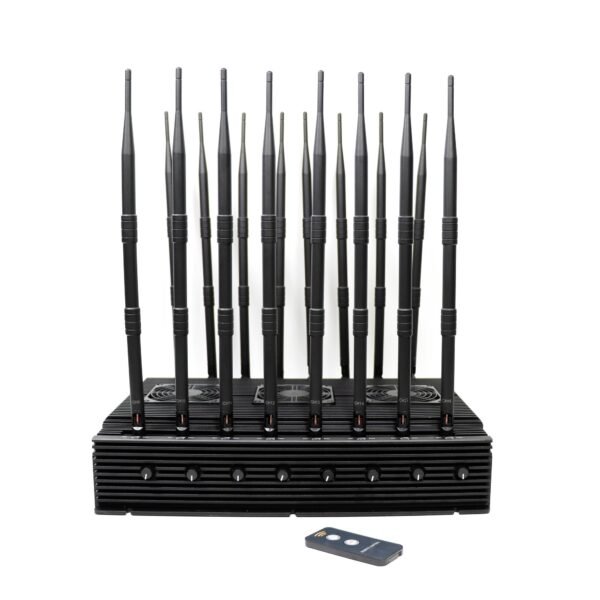 16 antenas banda completa jammer wifi gps lojack teléfono uhf vhf 3