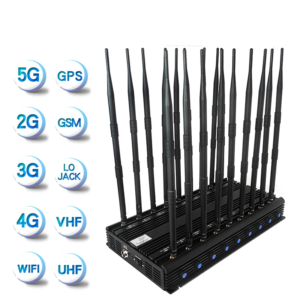 18 channel cell phone wifi uhf vhf gps jammer 1