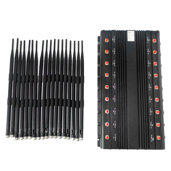 18 channel cell phone wifi uhf vhf gps jammer 3