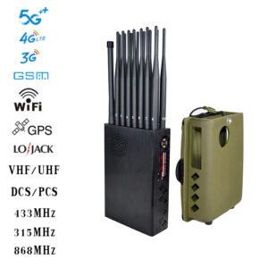 5g brouilleur de téléphone portable 4g wifi gps vhf avec 16 antennes 1