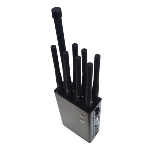 8 antena gsm 4g jammer gps wifi señal 4