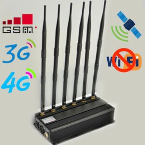 teléfono móvil de sobremesa wifi jammer gps rastreo bloqueador 1