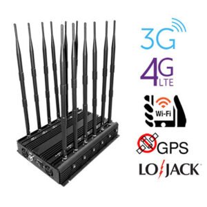 desktop wifi brouilleur 3g 4g lte wimax gps avec 12 antennes 1