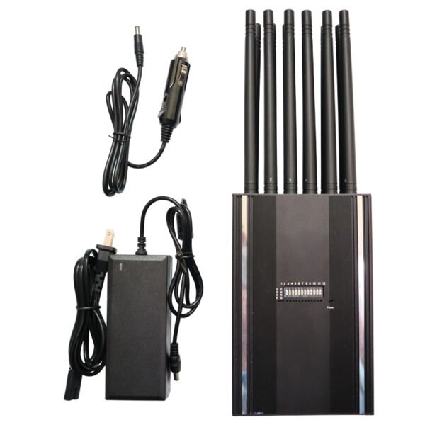 portátil 12 bandas wifi jammer 315 433 mhz 5