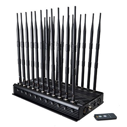 full band 22 antennes brouilleur de téléphone portable 5g wifi gps 3